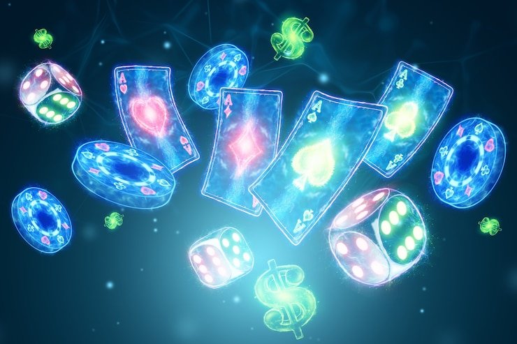 Close-up view of Lightning Dice result display with payout multiplier on paito togel